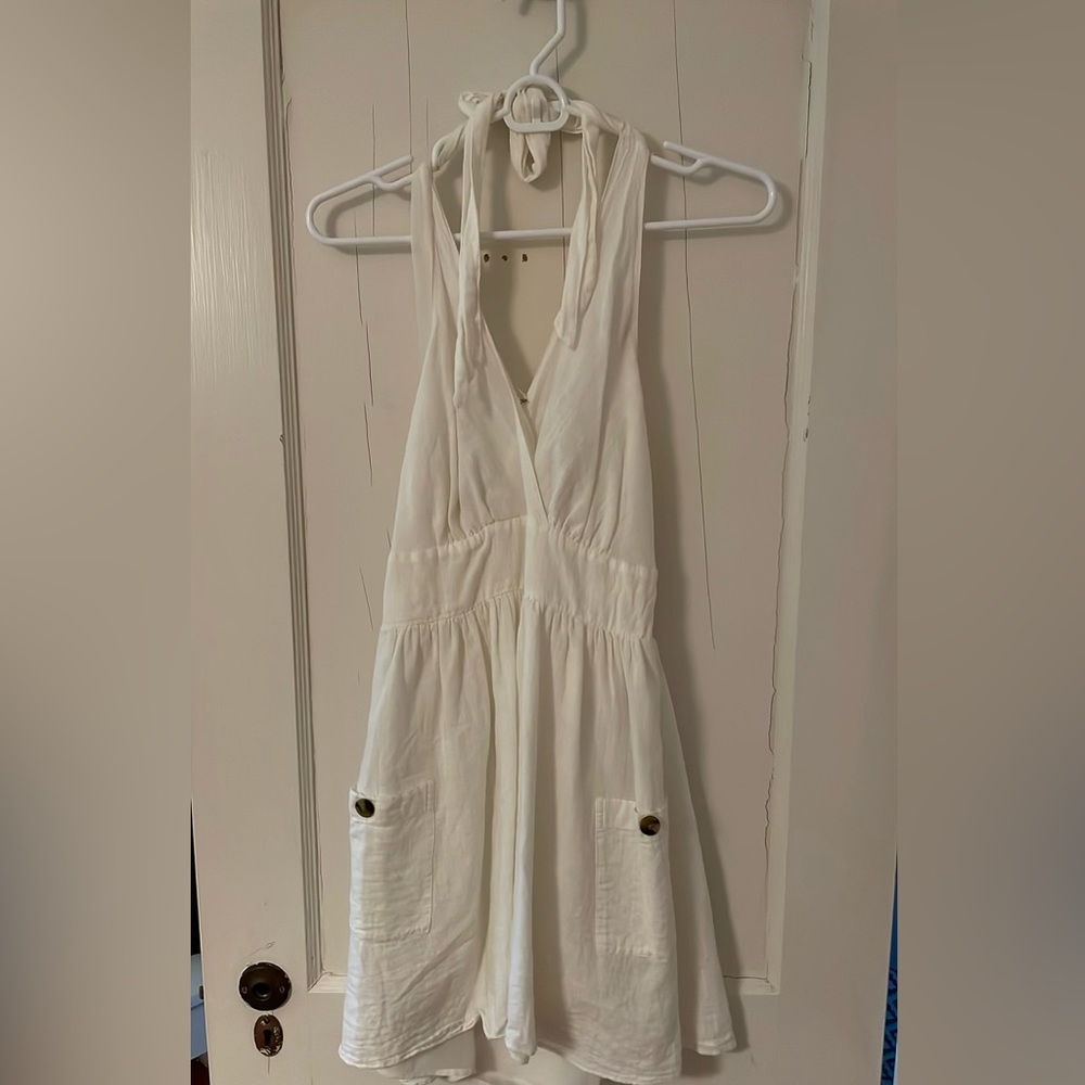 American Eagle white sundress